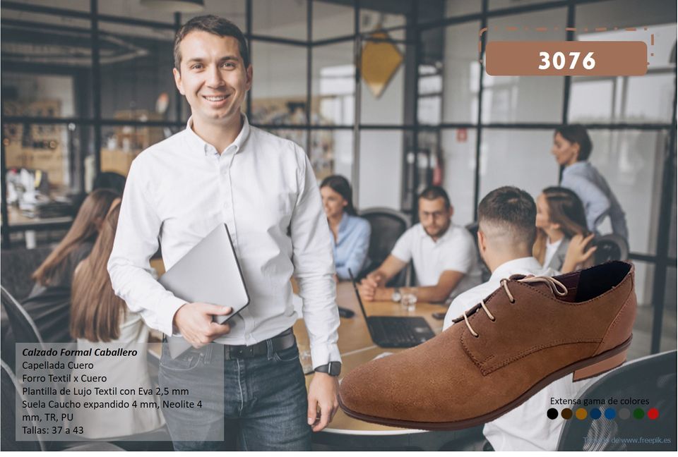 FORMAL HOMBRE LINEA INSTITUCIONAL 3076