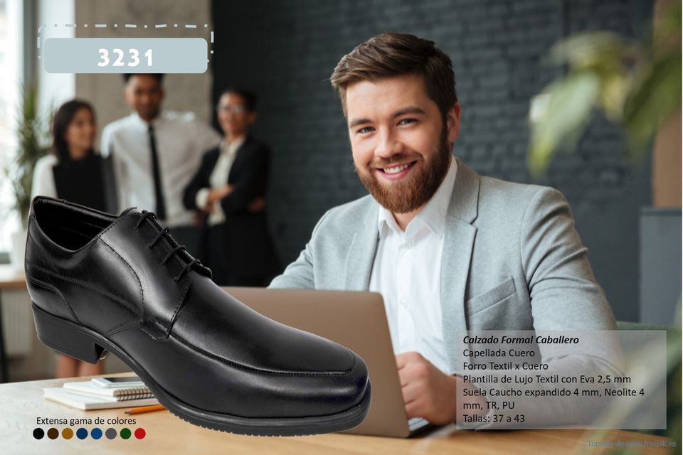 FORMAL HOMBRE LINEA INSTITUCIONAL 3231